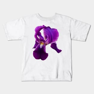 Flower Iris . Fleur de luce Kids T-Shirt